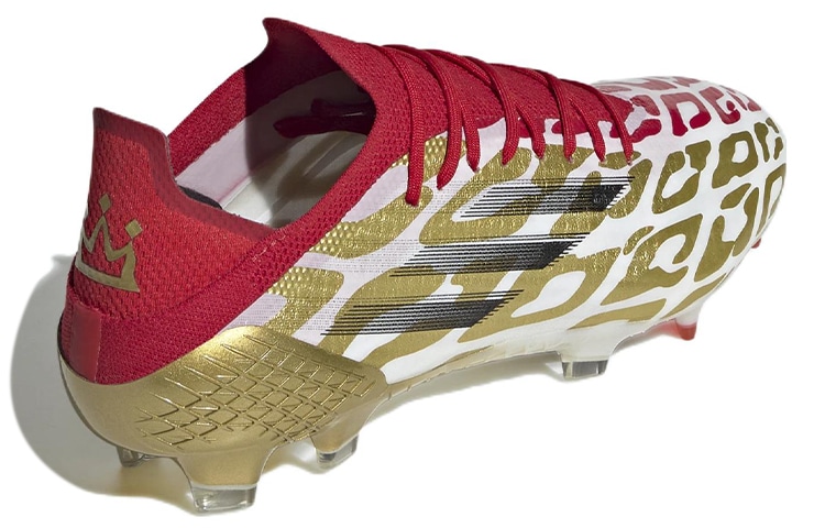 Adidas X Speedflow Mo Salah.1 Red Gold — фото 3