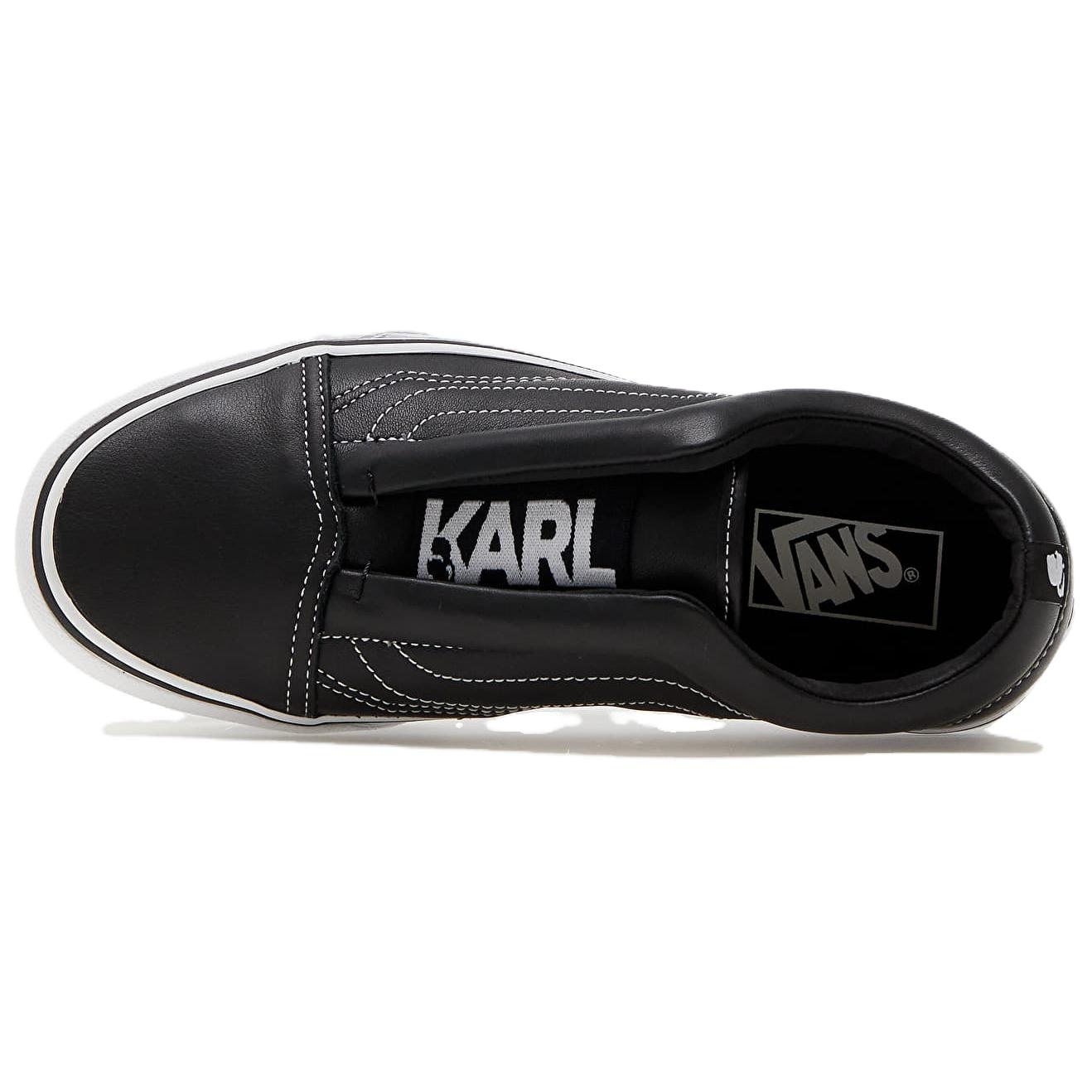 Vans Karl Lagerfeld x Vans Old Skool Black — фото 2