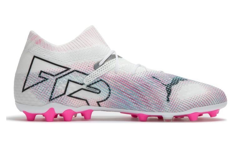 Puma Future 7 ULTIMATE MG White Pink Black — фото 1