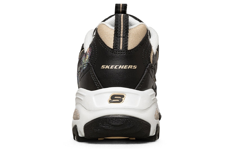 Skechers D'Lites 1.0 Black Multicolor Butterfly — фото 4