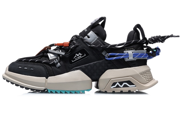 中国李宁 LiNing Pangu GTX Black Silver