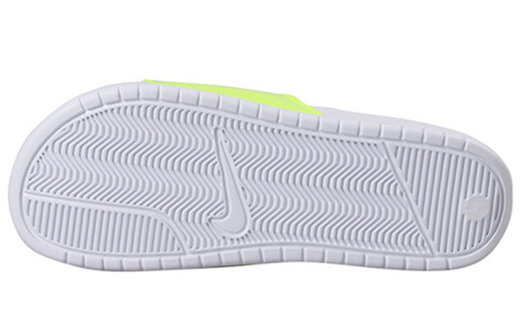 Nike Benassi JDI Print Fluorescent Yellow — фото 4