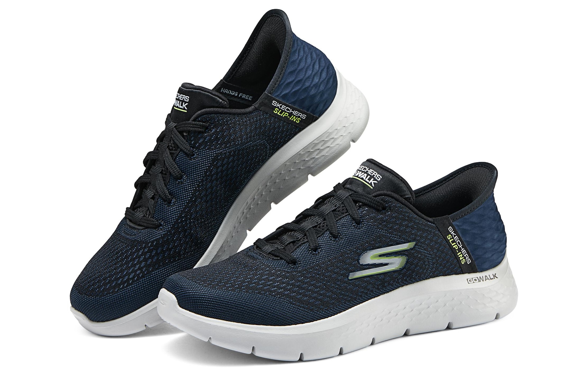 Skechers Go Walk Flex Slip-Ins Navy — фото 3