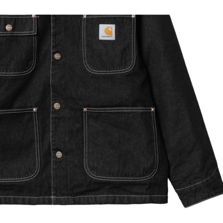 Carhartt WIP Denim Multi-Pocket Jacket Black — фото 4