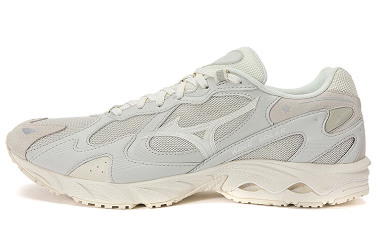 Mizuno Wave Solar White Light Grey