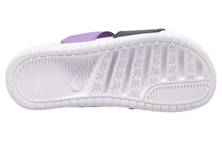 Nike Benassi Duo Ultra Black Purple — фото 4