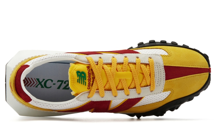 New Balance CASABLANCA x New Balance XC-72 White Yellow Red — фото 2