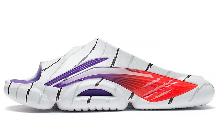 李宁 Li-Ning Flash 8 White Purple Red