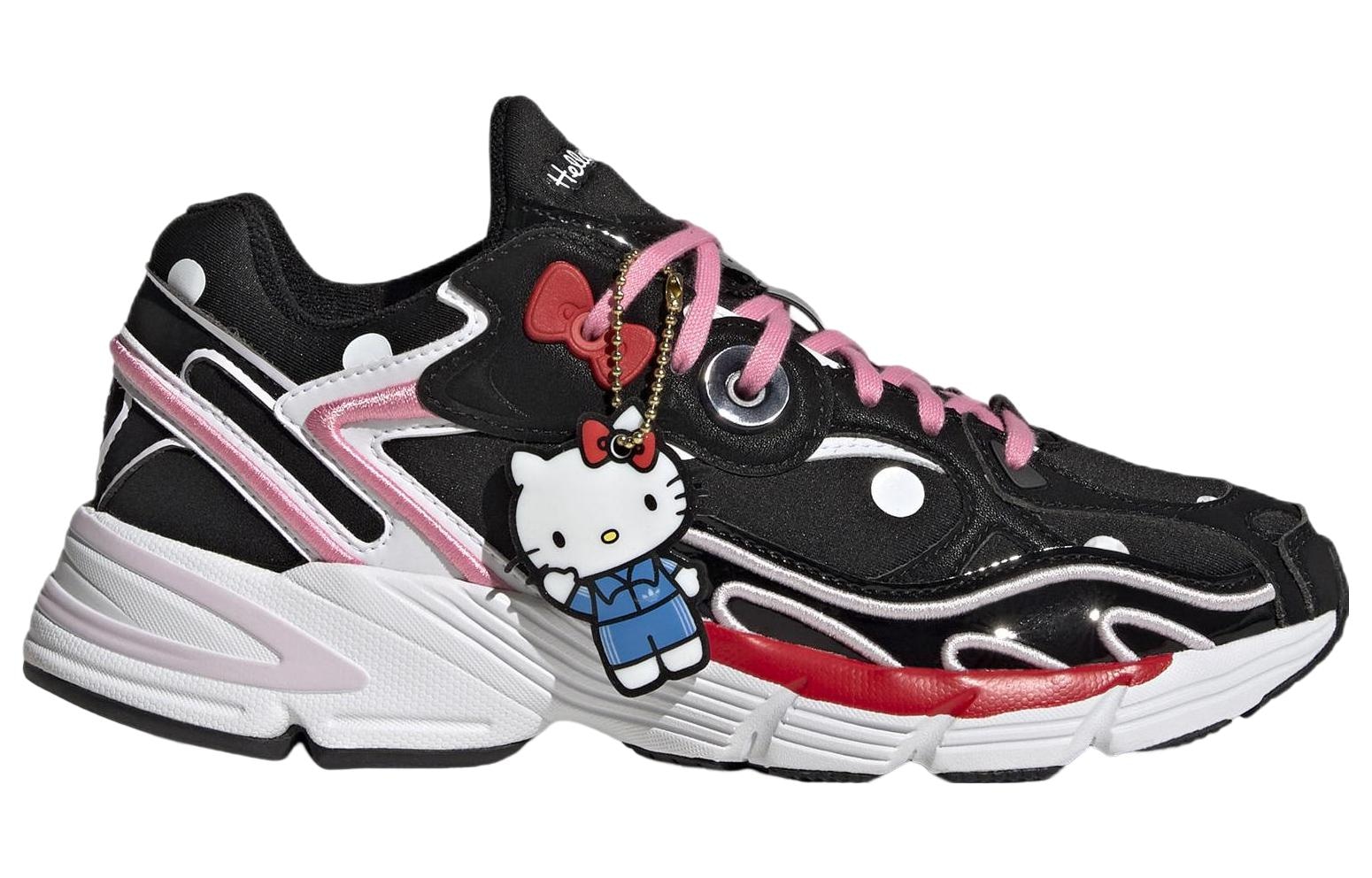 Adidas Astir Black Pink — фото 1