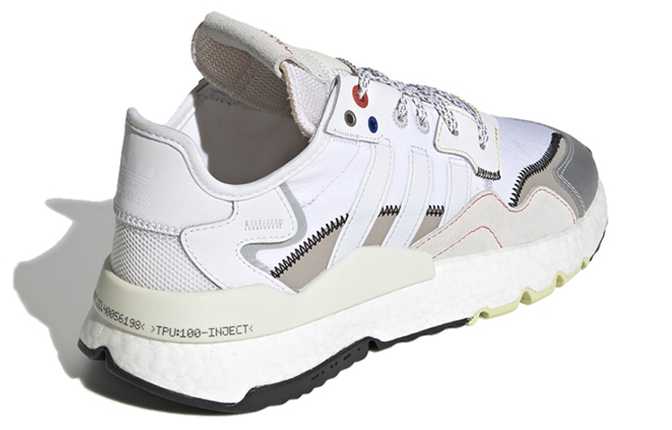 adidas originals adidas Nite Jogger Silver White — фото 3