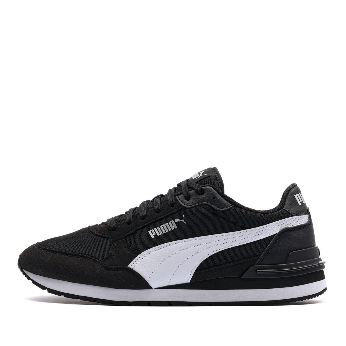 PUMA/彪马 PUMA St Runner v4 Mesh Black White