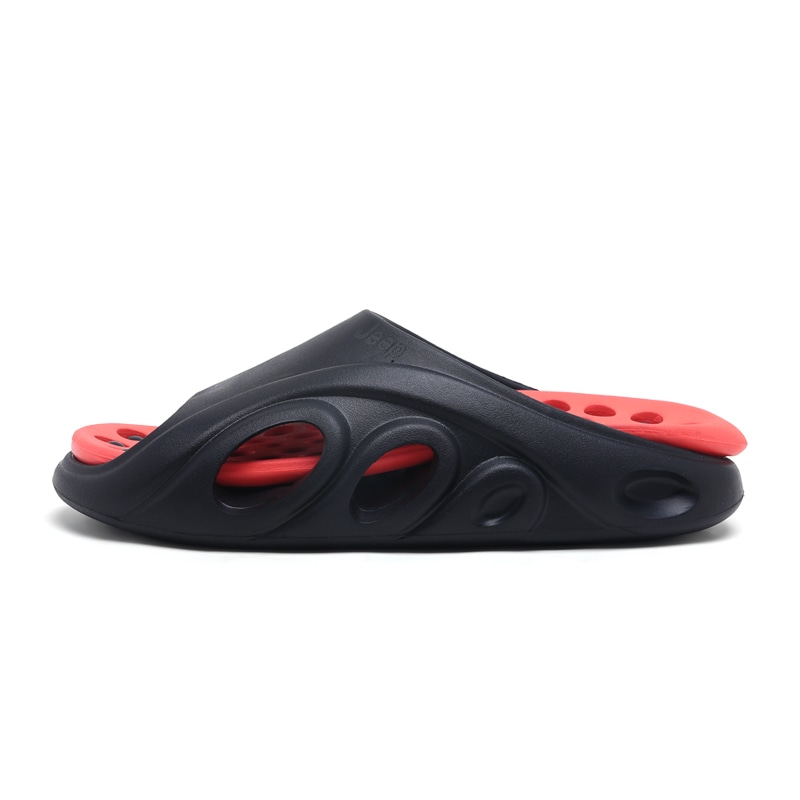 Jeep Slides Black Orange