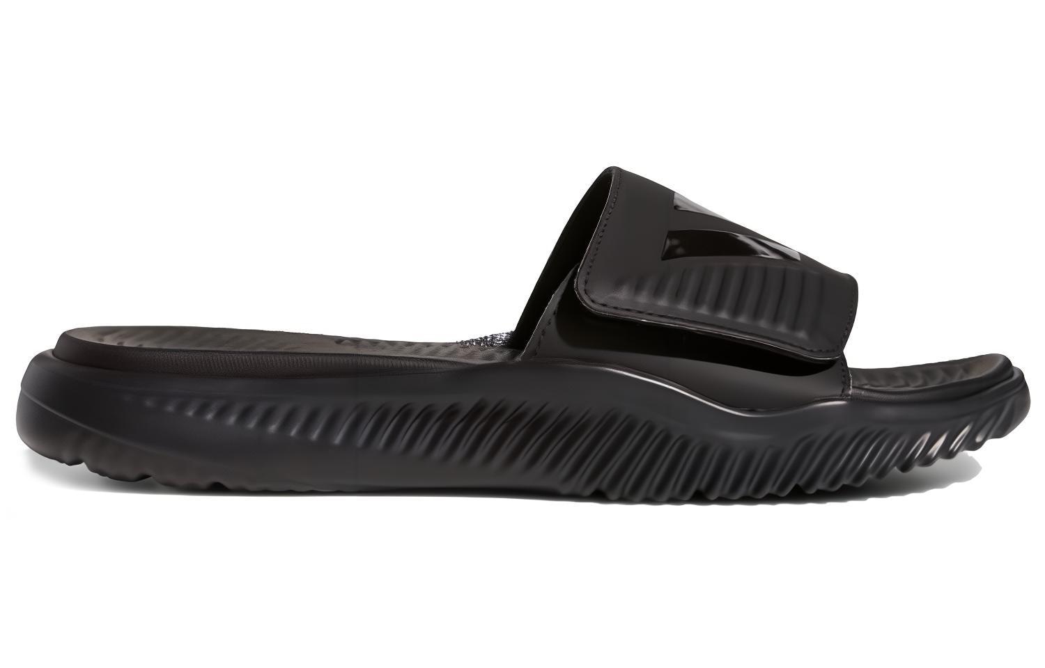 Adidas AlphaBounce Black Slides — фото 1