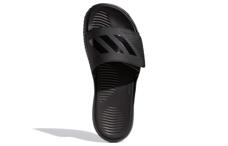 Adidas AlphaBounce Black Slides — фото 4
