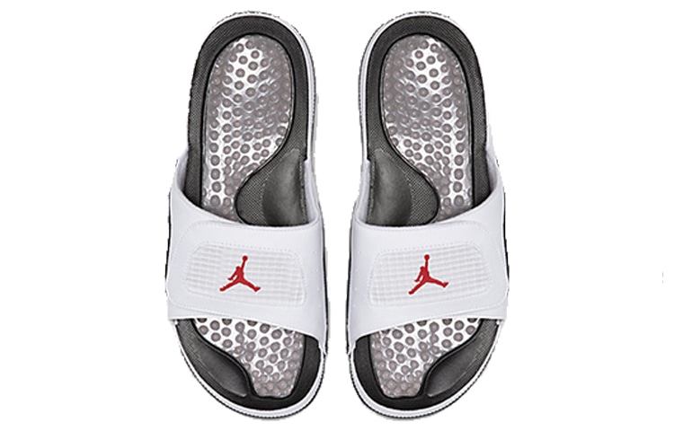 Jordan Hydro IV Retro Grey White — фото 2
