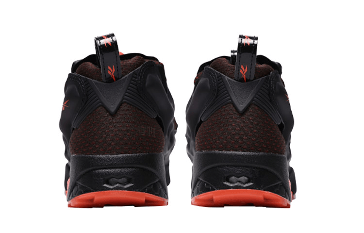 Reebok Instapump Fury Black Orange — фото 4