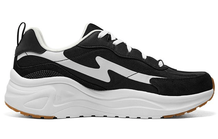 Skechers D'lites Wave Black White — фото 1