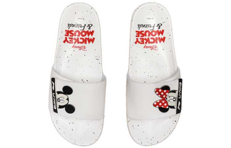 Li-Ning Disney x Li-Ning Mickey Slides White — фото 3