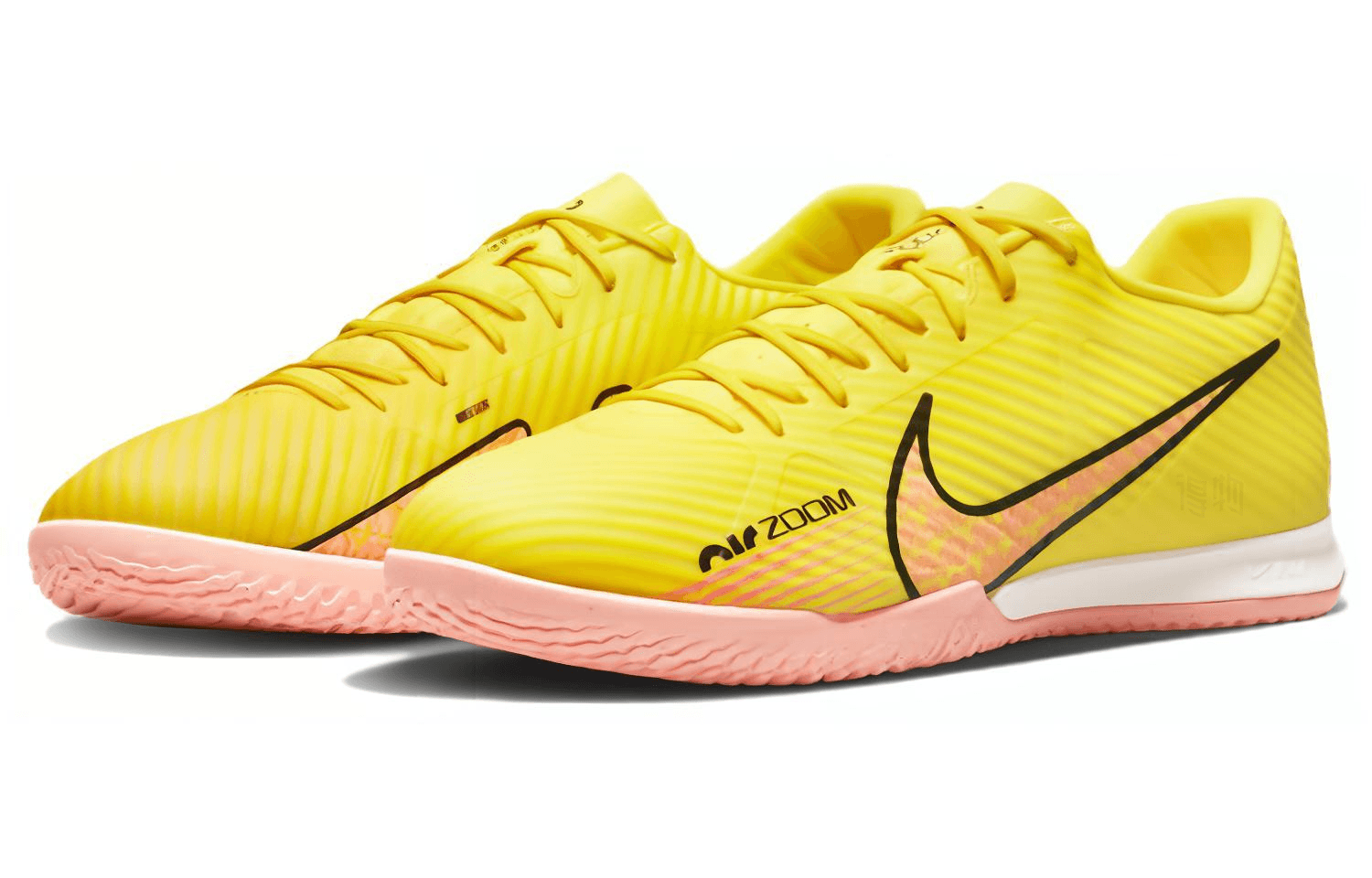 Nike Mercurial Vapor 15 Indoor Yellow Pink — фото 2