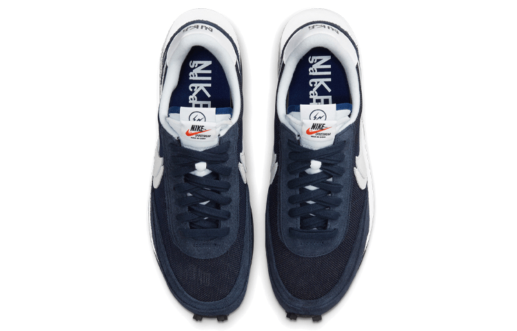 Nike Fragment Design x Sacai x Nike LDWaffle "Blackened Blue" — фото 3