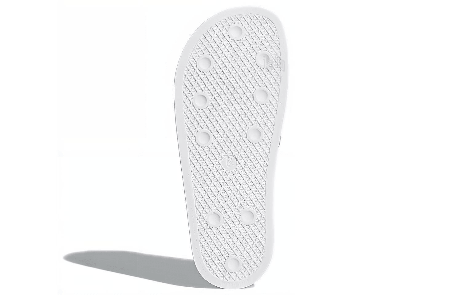 Adidas Adilette White Brown — фото 5