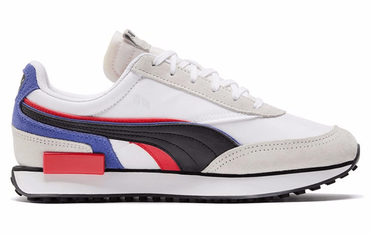 Puma Future Rider White Grey — фото 1