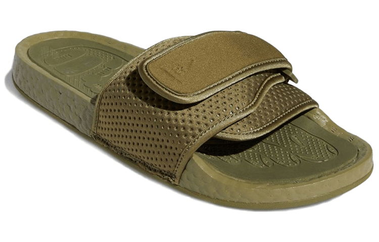 adidas originals Pharrell Williams x adidas Chancletas Hu Slides — фото 2