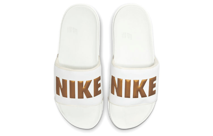 Nike Offcourt Slide White Gold — фото 2