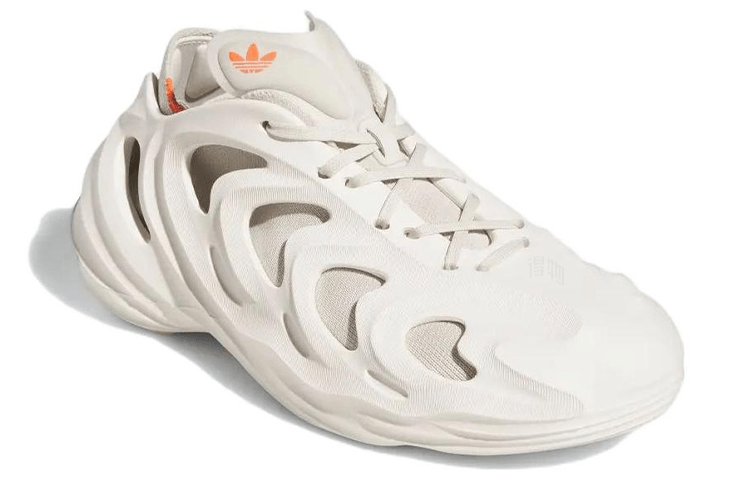 Adidas AdiFOM Q White Grey Orange — фото 2