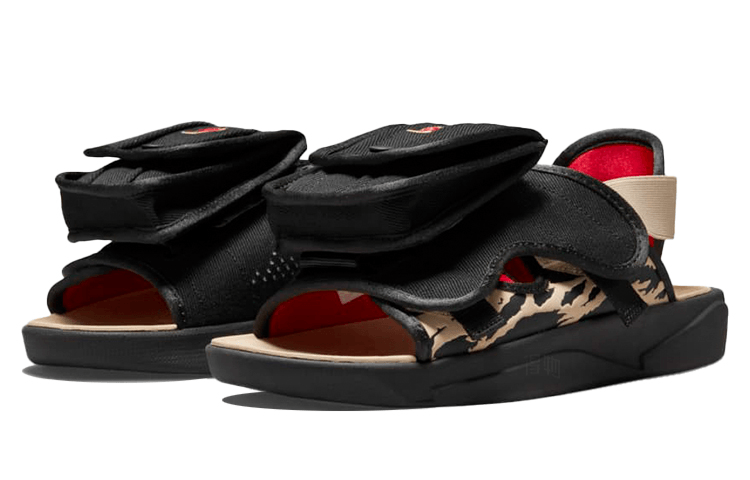 Jordan SoleFly x Jordan LS Slide SP Black — фото 2