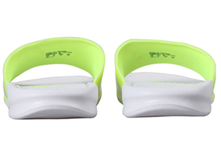 Nike Benassi JDI Print Fluorescent Yellow — фото 3
