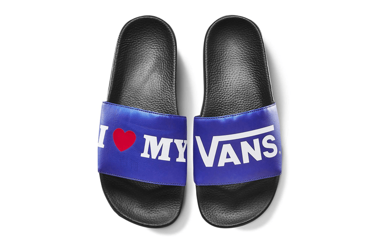 Vans Slide-ON Blue Black — фото 2