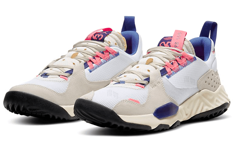 Jordan Delta Low White Pink Blue — фото 2