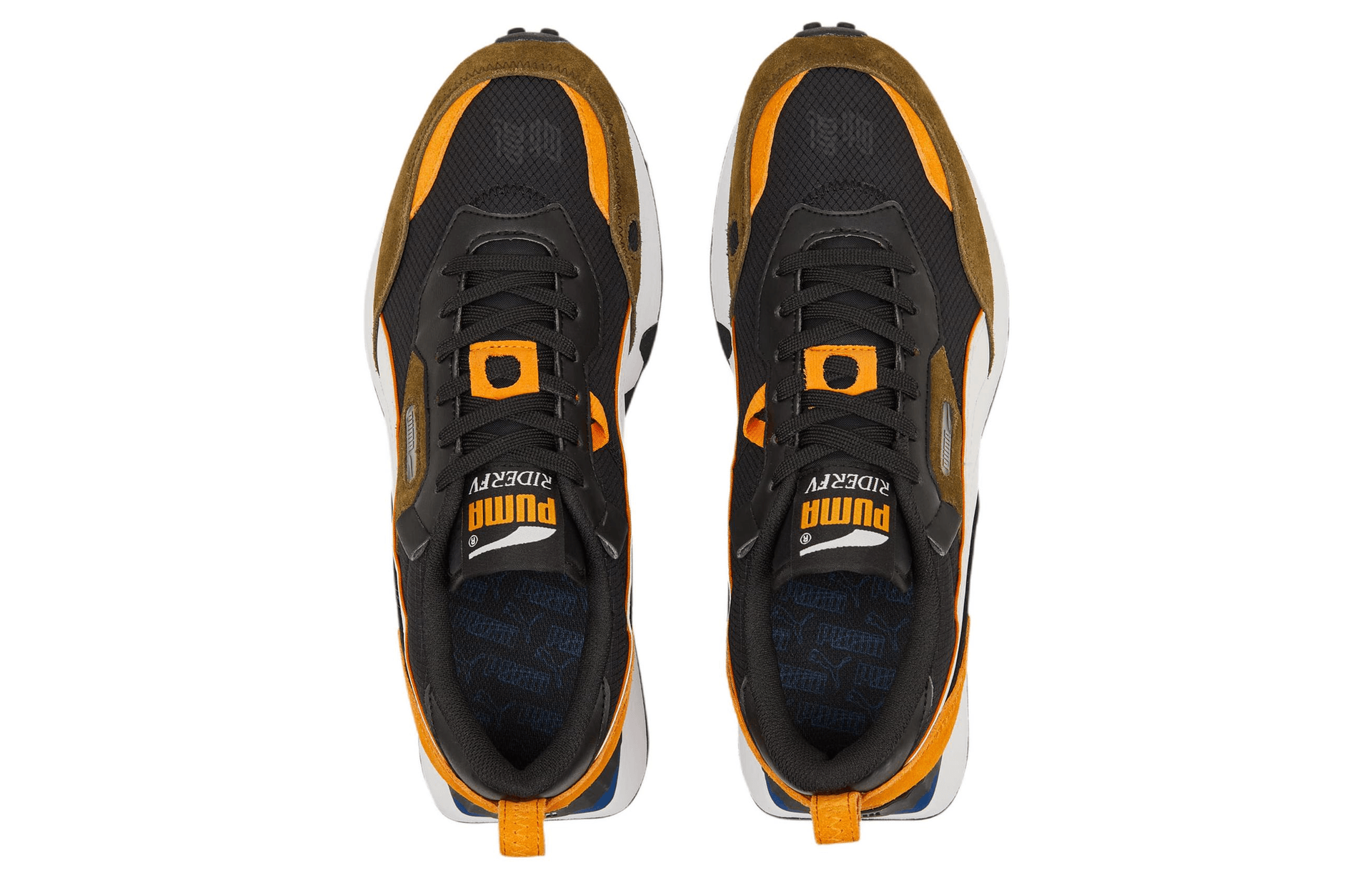 Puma Rider Future Vintage Black Orange — фото 3