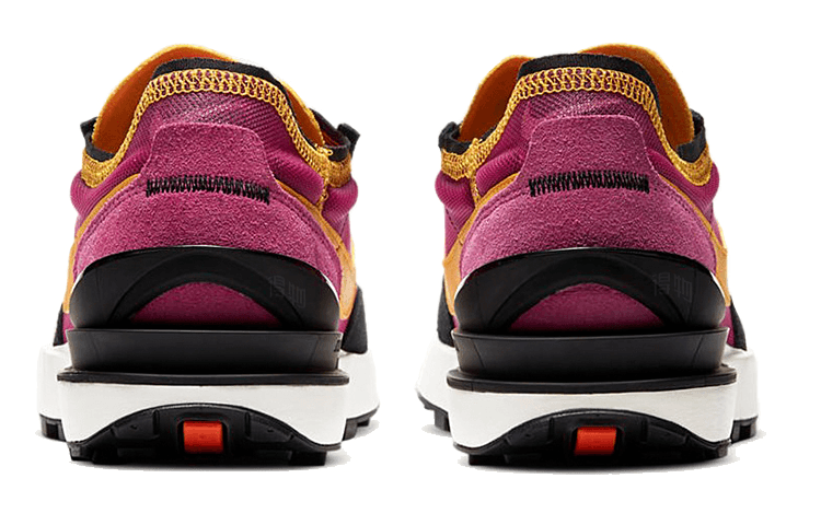 Nike Waffle One Black Purple Gold — фото 4