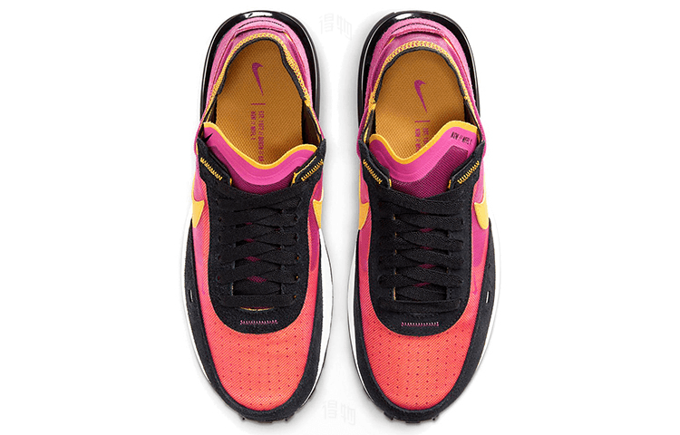 Nike Waffle One Black Purple Gold — фото 3