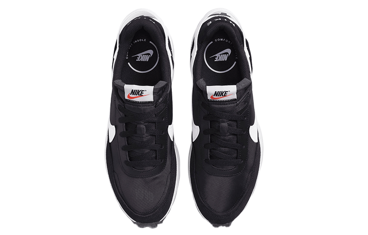Nike Waffle Debut Black White — фото 3