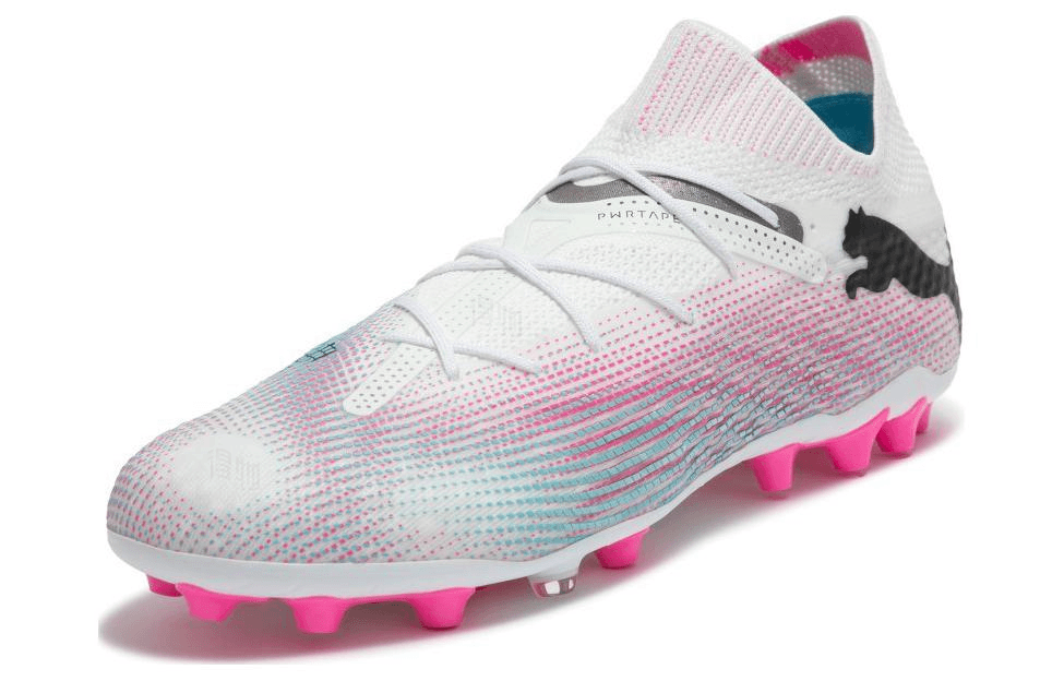 Puma Future 7 ULTIMATE MG White Pink Black — фото 2