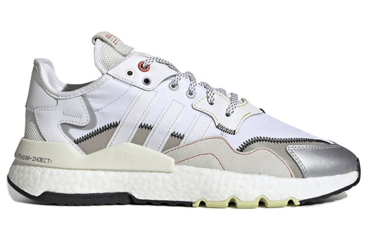 adidas originals adidas Nite Jogger Silver White — фото 1