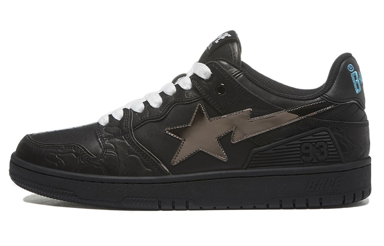 A BATHING APE SK8 Sta Black