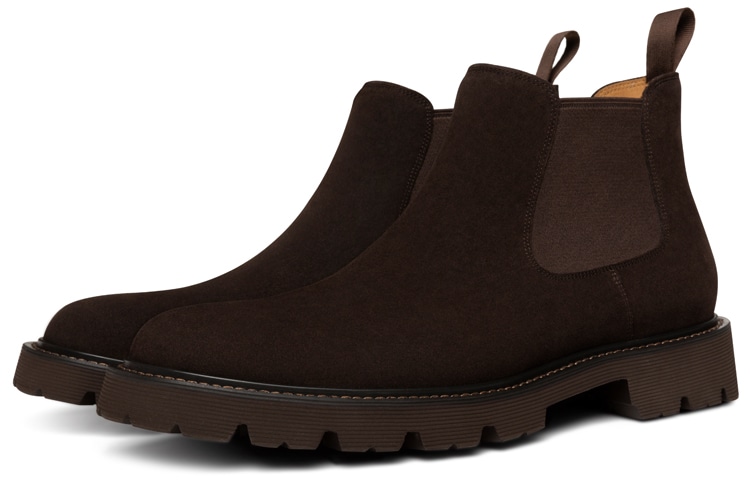 Thom Wills Chelsea Boots Dark Brown — фото 1