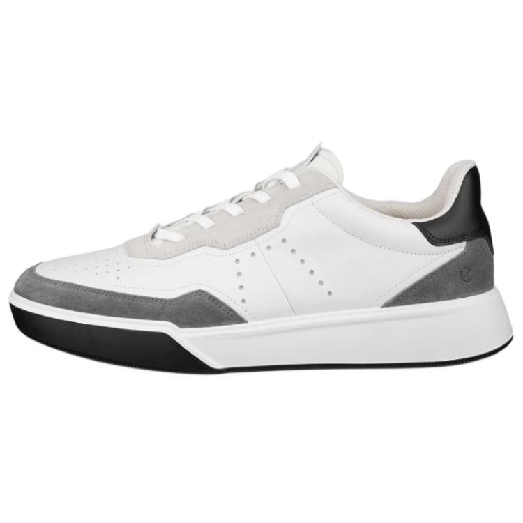 ecco/爱步 Ecco Street Court White