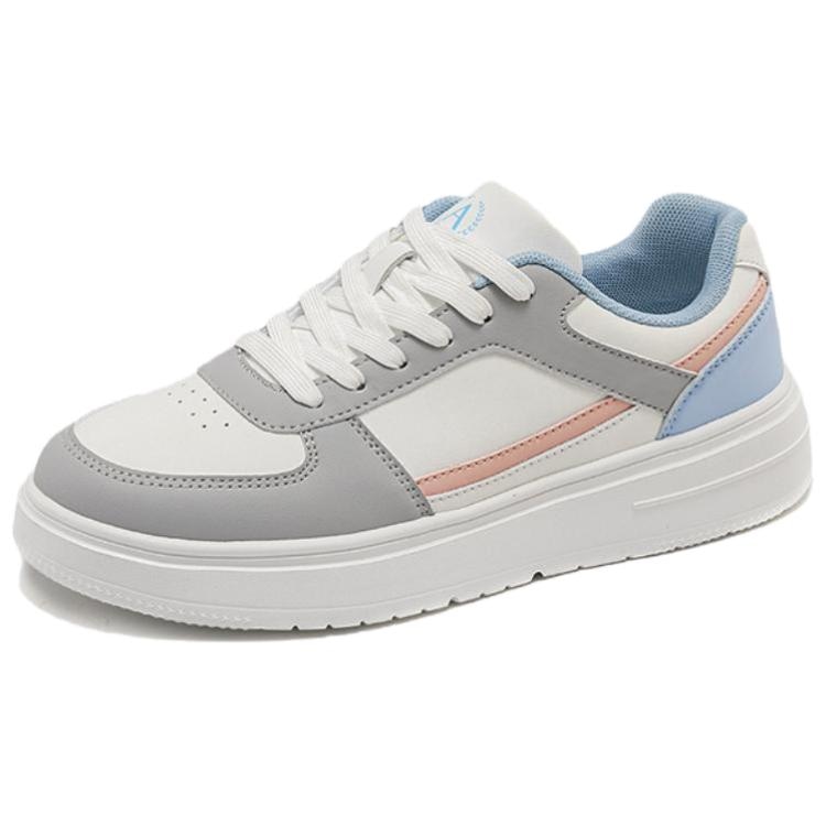 奥康/AOKANG Aokang Casual Low-Top Sneakers Black White