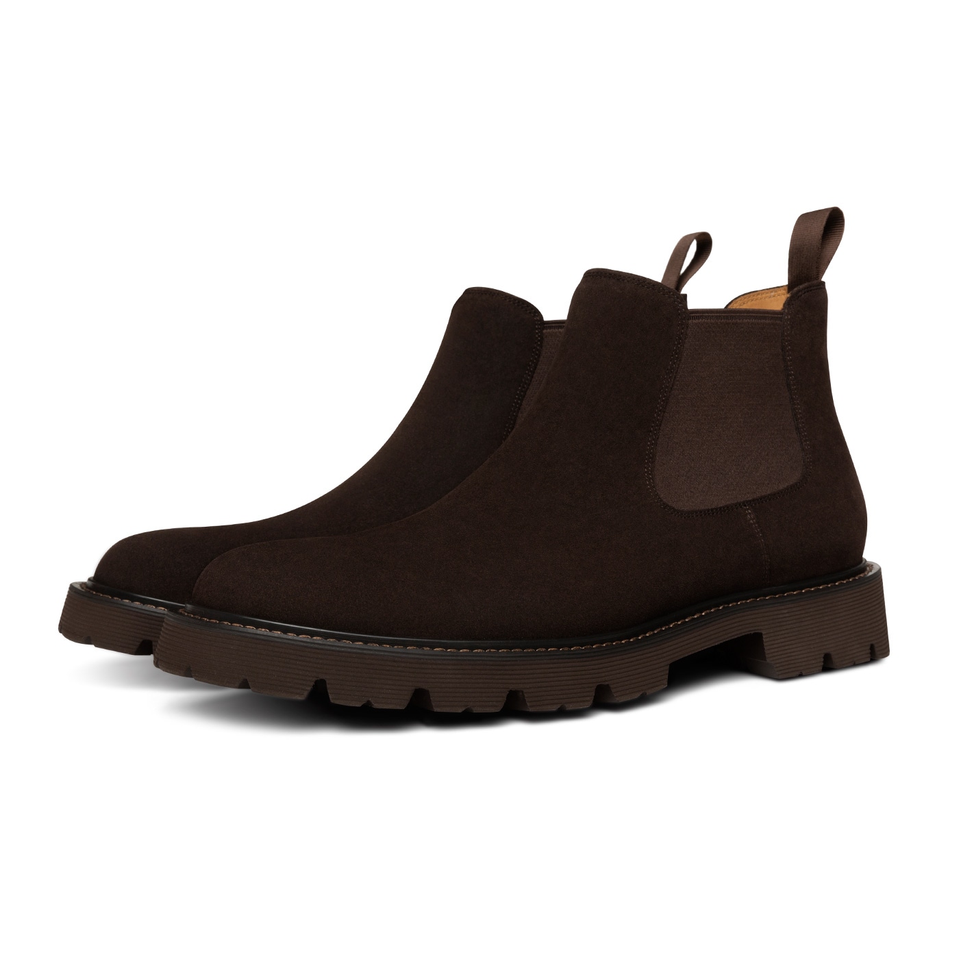 Thom Wills Chelsea Boots Dark Brown — фото 10