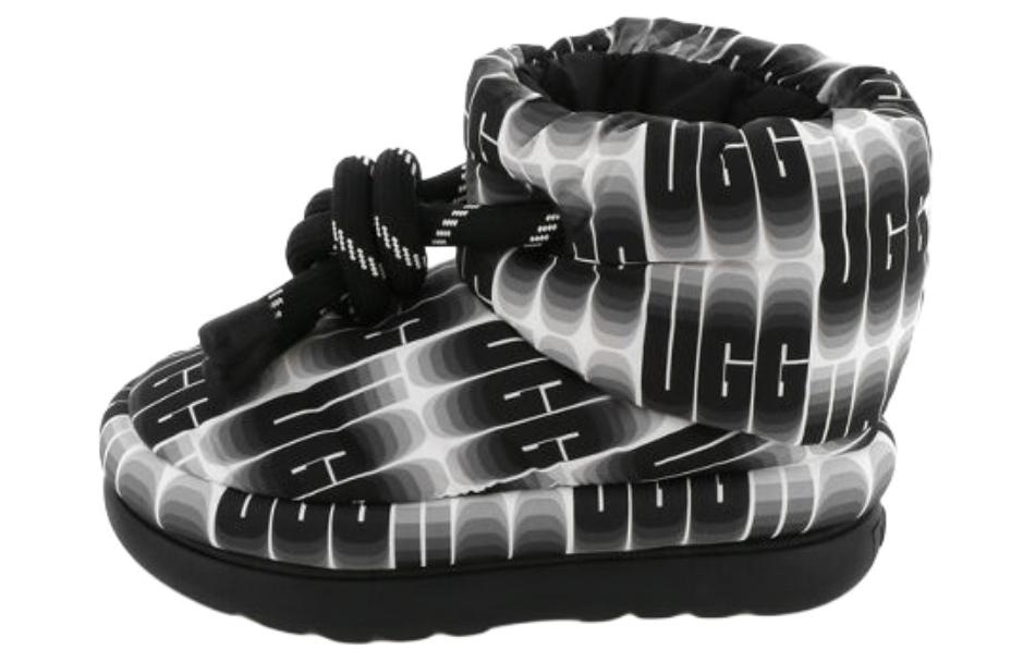 Ботинки UGG Fluff Mini Boot Black