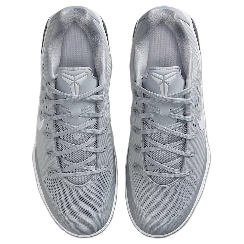 Nike Kobe 9 Elite Low Protro Gray White — фото 4