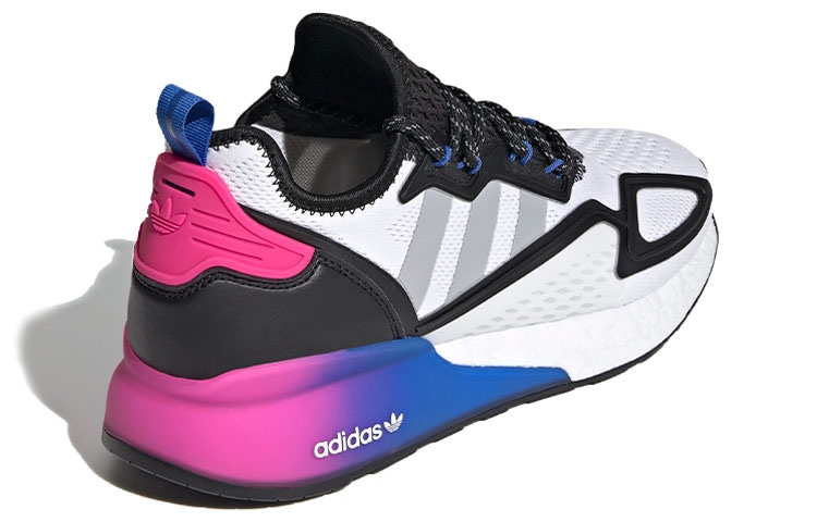 adidas originals adidas ZX 2K Boost White Purple Blue — фото 3