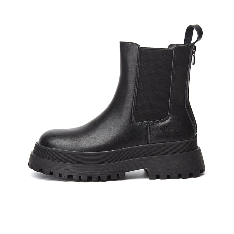 达芙妮 DAPHNE Daphne Chelsea Boots Black