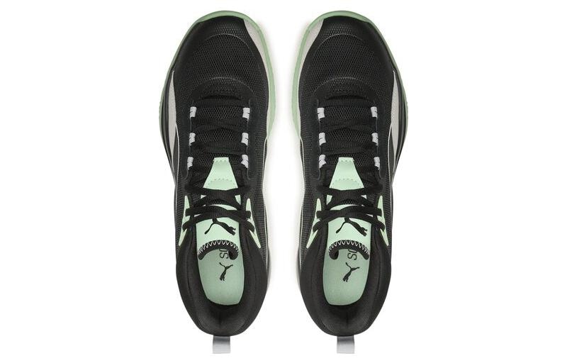 Puma Playmaker Black Green — фото 4