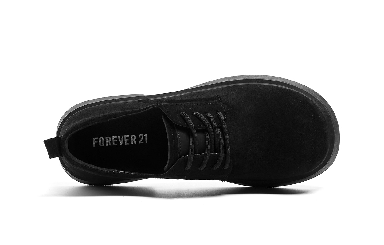 Forever 21 Обувь (Арт. F21RN5126绒面黑) — фото 3